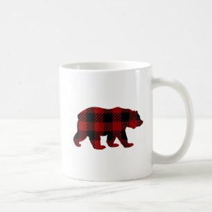 De Café Caneca do urso da xadrez do búfalo