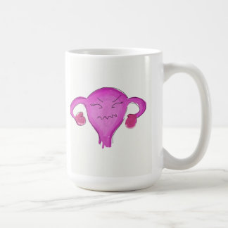 De Café Caneca do útero!