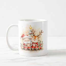 De Café Caneca do Velho e Alegre Papai Noel | Estilo Vinta
