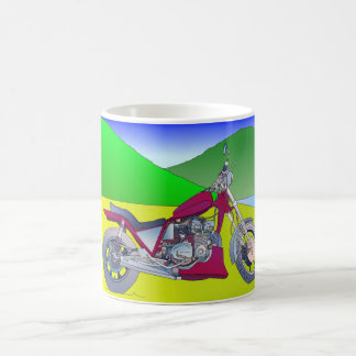 De Café Caneca do velomotor