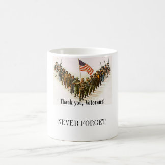 De Café caneca do veterano 11oz