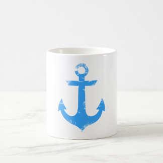 De Café Caneca do vintage da âncora