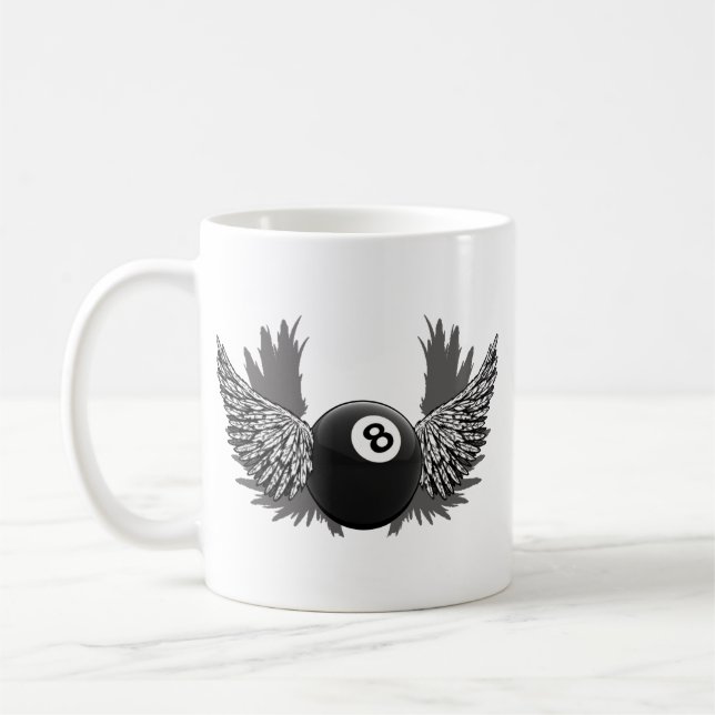 De Café Caneca do vôo 8Ball (Esquerda)