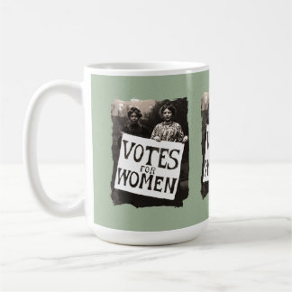 De Café Caneca do voto das mulheres do vintage