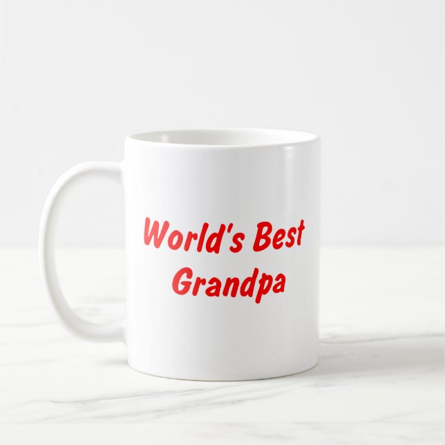 De Café Caneca do vovô do mundo a melhor (Esquerda)