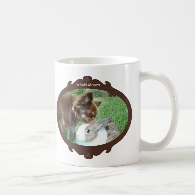 De Café Caneca do Whisperer do coelho (Direita)