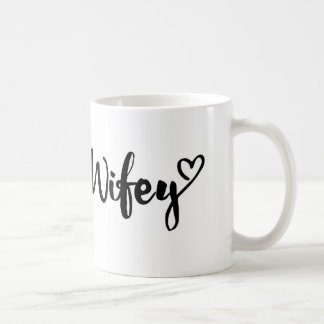 De Café caneca do wifey, caneca personalizada do wifey,