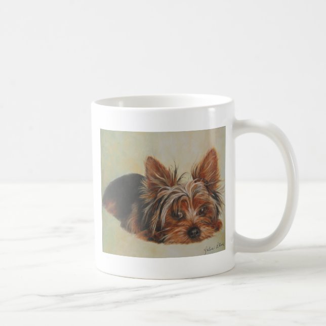 De Café Caneca do yorkshire terrier (Direita)