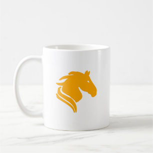 De Café Caneca do Zodíaco Ícone do Cavalo Amarelo