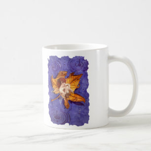 De Café Caneca doce da fada da chuva do outono