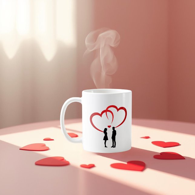 De Café Caneca Dois Amores (Criador carregado)