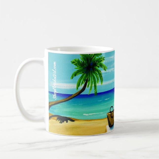 De Café Caneca Dolphin Watchin da Florida Girl (Esquerda)