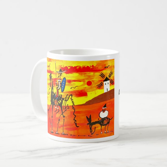 De Café Caneca Don Quixote (Frente Esquerda)