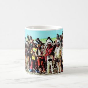 De Café Caneca dos chefes indianos