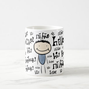 De Café Caneca dos cumprimentos