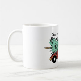 De Café Caneca dos cumprimentos da estação