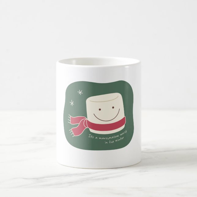 De Café Caneca dos cumprimentos do Marshmallow (Centro)