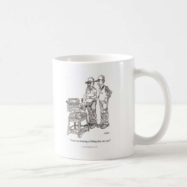De Café Caneca dos desenhos animados da hérnia (Direita)