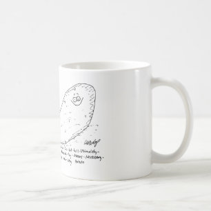 De Café Caneca dos desenhos animados das