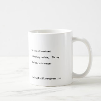 De Café Caneca dos haicais - indicação da divulgação