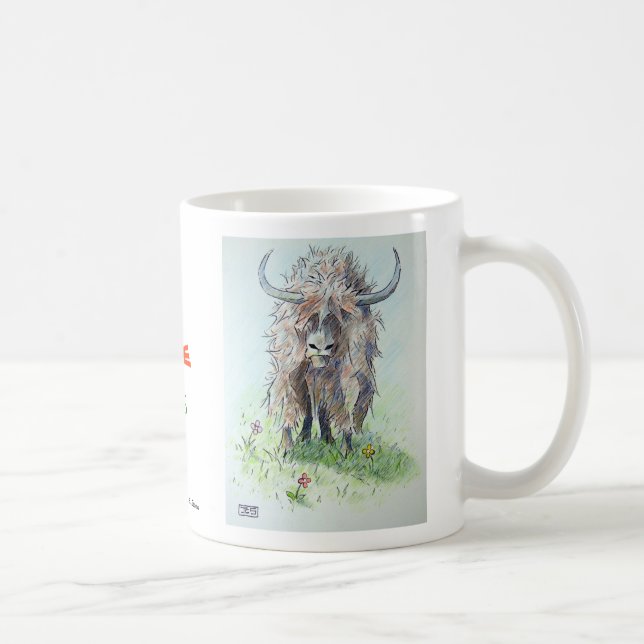 De Café Caneca dos iaques (Direita)