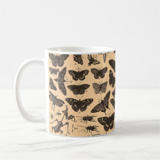 De Café Caneca dos insetos do vintage