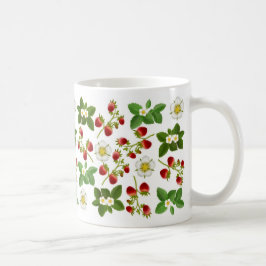 De Café Caneca dos morangos silvestres