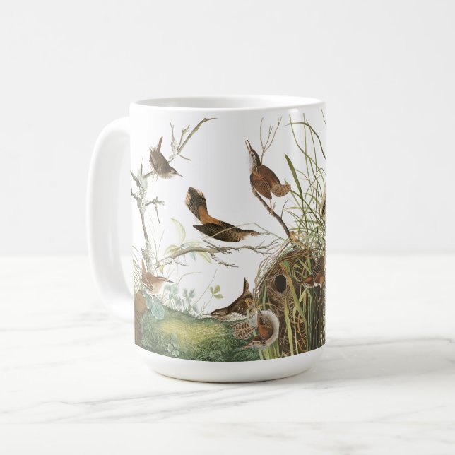 De Café Caneca dos ninhos dos animais dos animais (Frente Esquerda)