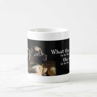De Café Caneca dos pares do Mastiff