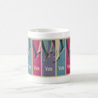 De Café caneca dos pés do voto do voto do voto do voto
