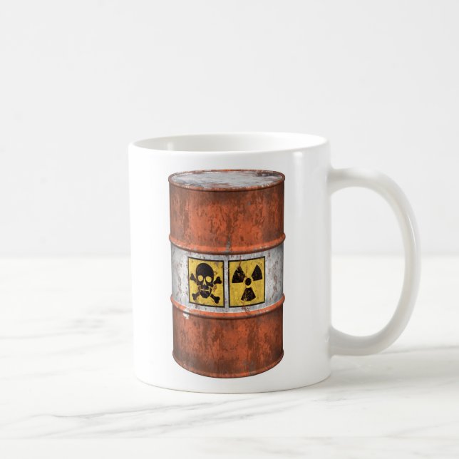 De Café Caneca dos resíduos tóxicos (Direita)