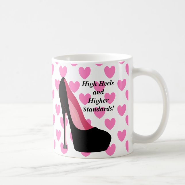De Café Caneca dos saltos altos e dos padrões mais altos (Direita)