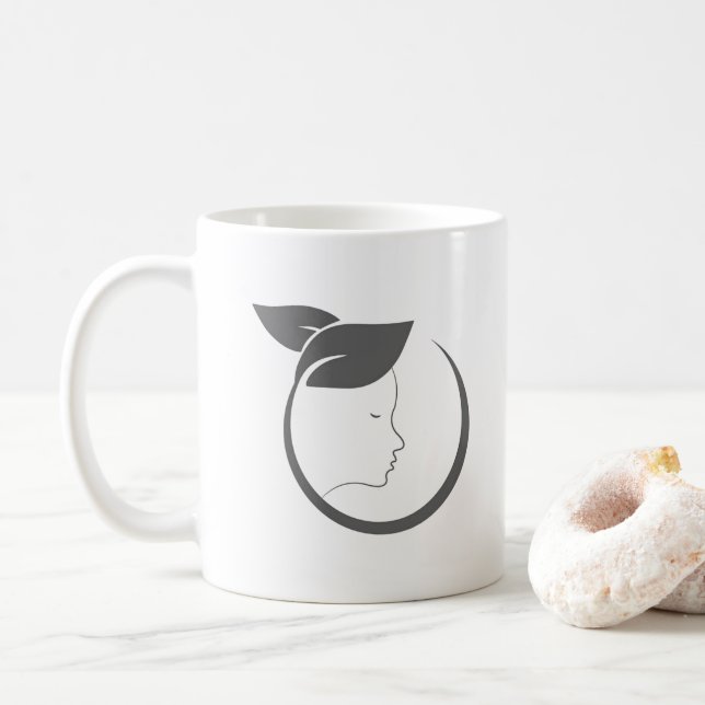 De Café Caneca dos termas (Com Donut)
