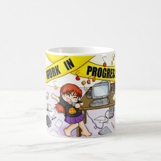 De Café Caneca dos trabalhos em curso