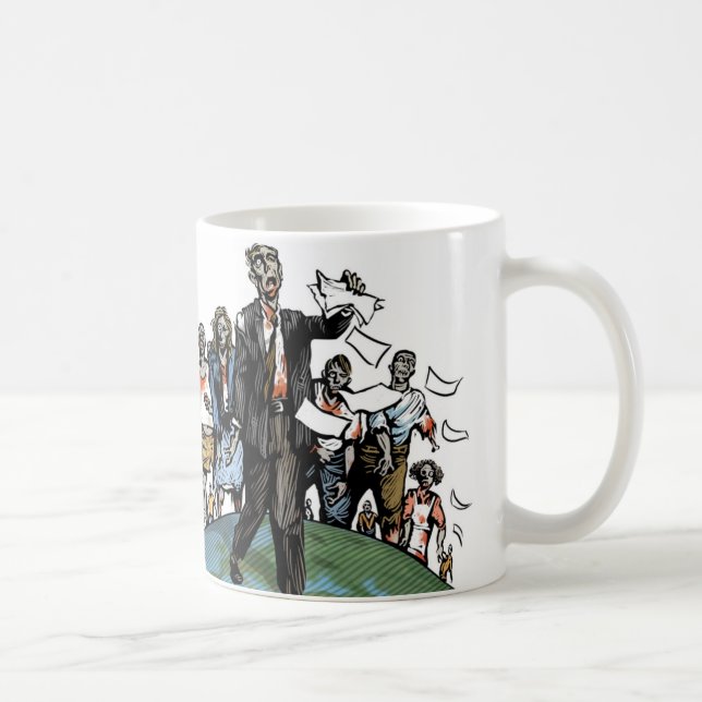 De Café Caneca dos zombis (Direita)