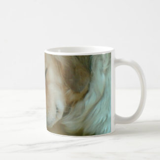 De Café Caneca dourada