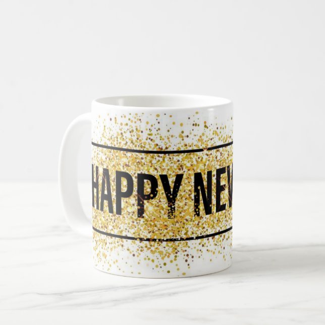 De Café Caneca Dourado do partido do divertimento do (Frente Esquerda)