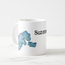 De Café Caneca - Dragões Mãe e Filho com Nome