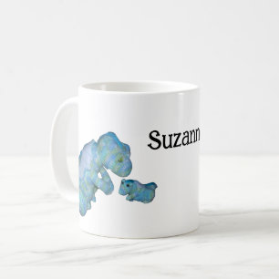 De Café Caneca - Dragões Mãe e Filho com Nome