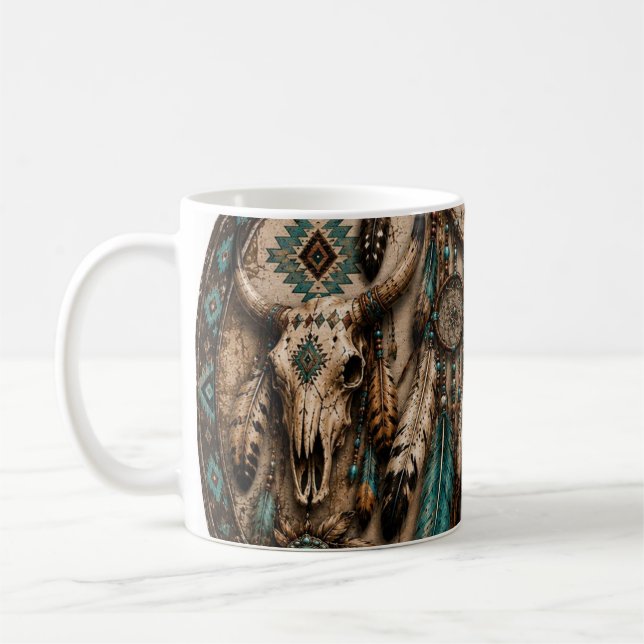 De Café Caneca Dreamcatcher Turquesa (Esquerda)