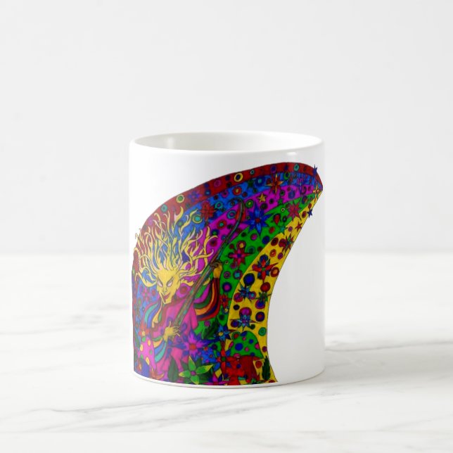 De Café Caneca Duende Fantasia Psicodélica (Centro)