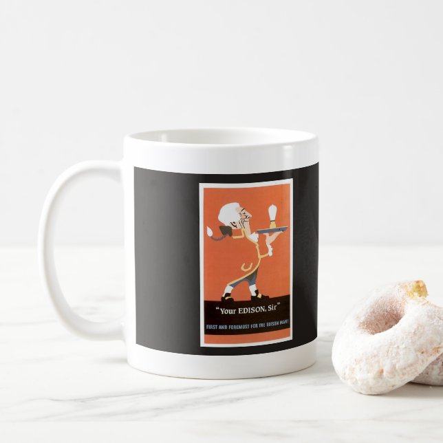De Café Caneca Edison (Com Donut)