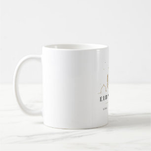 De Café Caneca Eid Mubarak Presente Muçulmano Elegante