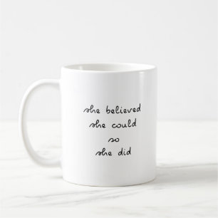 De Café Caneca Ela Acreditou Que Conseguiu