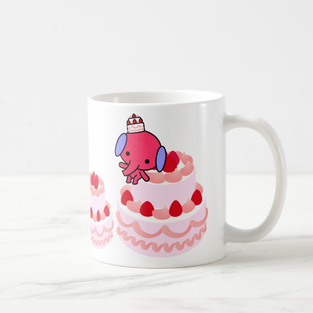 De Café Caneca - elefante do bolo - bolos (Direita)