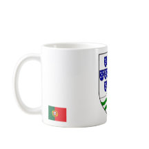 Caneca Elegante com Brasão da Índia Portuguesa