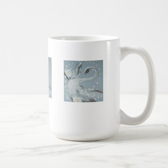 De Café Caneca elegante da cisne (Direita)