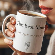 Caneca Elegante para o Dia das Mães | Caneca Flora