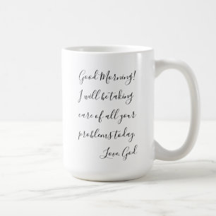 De Café Caneca encorajadora alegre do bom dia