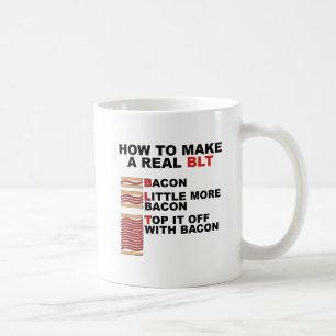 De Café Caneca Engraçada BLT Real